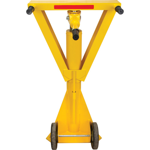 100,000 lbs. Static Capacity Ratchet Beam Trailer Jack, 20 tons Lift Capacity Equipment World