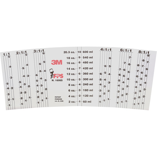 PPS Mix Ratio Cup Insert Equipment World