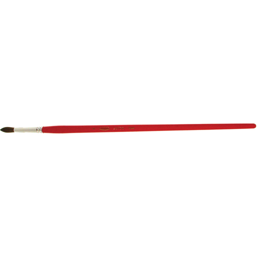 Round Marking Paint Brush, 7/32" Brush Width, Camel Hair, Wood Handle Equipment World