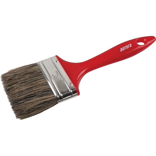 AP300 Series Paint Brush, Natural Bristles, Plastic Handle, 3" Width Equipment World