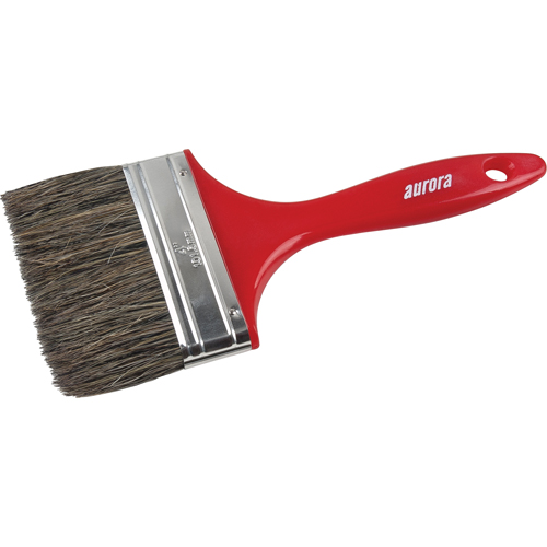 AP300 Series Paint Brush, Natural Bristles, Plastic Handle, 4" Width Equipment World