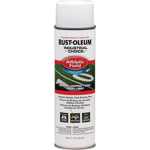 Industrial Choice&reg; AF1600 Athletic Field Striping Paint, White, 17 oz., Aerosol Can Equipment World