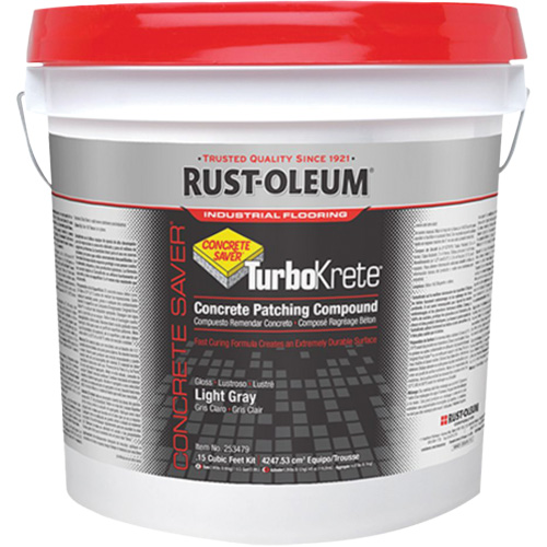 TurboKrete&reg; Concrete Patch Compound Kit, Grey Equipment World