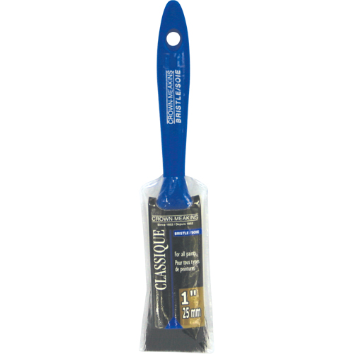 Pinceau classique, Soies, Manche Plastique, Largeur de 1" Equipment World