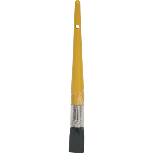 Oval Paint Brush, Bristle, Plastic Handle, 25/32" Width Equipment World
