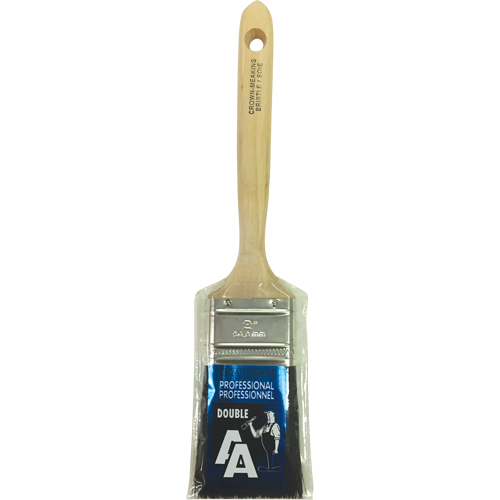 Straight Sash Paint Brush, Bristle, Wood Handle, 2" Width Equipment World