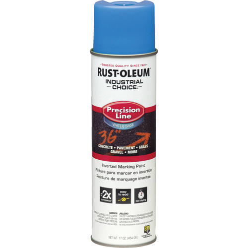 M1800 Water-Based Precision Line Marking Paint, 17 oz., Aerosol Can Equipment World