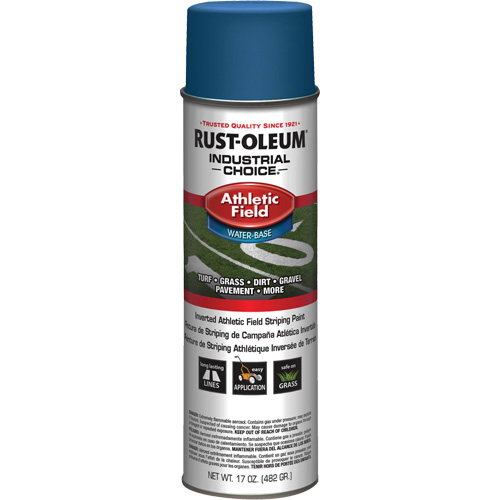 AF1600 Athletic Field Striping Paint, Blue, Aerosol Can Equipment World