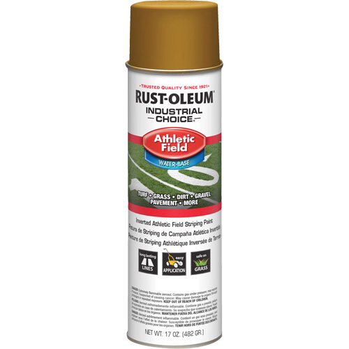 AF1600 Athletic Field Striping Paint, Gold, Aerosol Can Equipment World