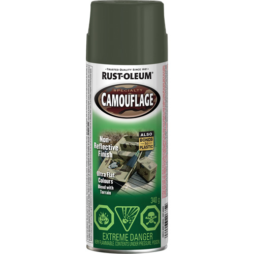 Specialty Camouflage Paint, Aerosol Can, Army Green Equipment World