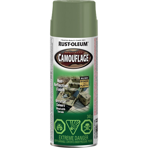 Specialty Camouflage Paint, Aerosol Can, Earth Brown Equipment World