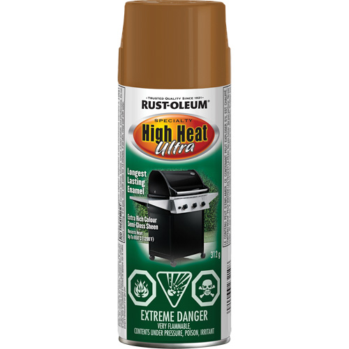 Specialty High Heat Ultra Enamel Spray Paint, Aerosol Can, Aged Copper Equipment World