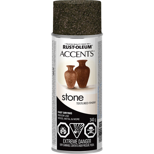 Accents&reg; Stone Creations Spray Paint, Aerosol Can, Granite Stone Equipment World
