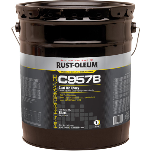 C9578 System Coal Tar High Solids Epoxy, 4 gal., Pail Equipment World