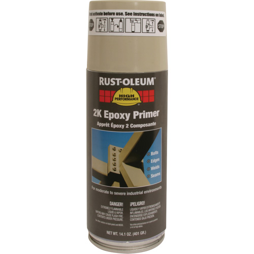 High Performance VK9300 System 2K Epoxy Primer Spray, Beige, 14 oz., Aerosol Can Equipment World