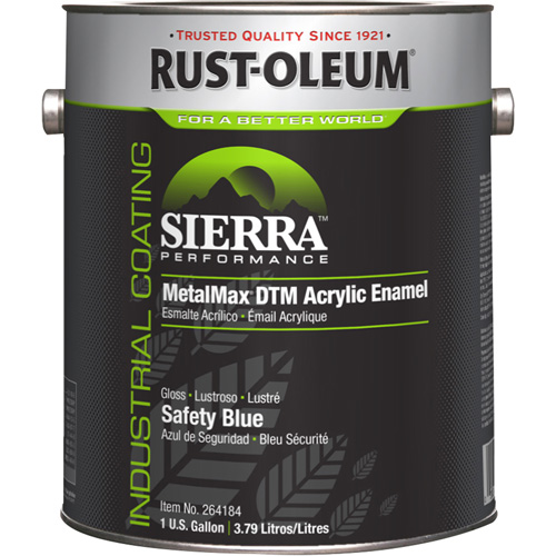 Sierra Performance MetalMax&reg; Plus DTM Acrylic Enamel, Gallon, Blue Equipment World