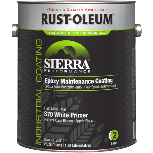 Sierra Performance S70/S71 Water-Based Epoxy Acrylic Primer Base, Gallon, White Equipment World