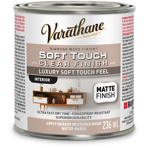 Varathane&reg; Diamond Wood Finish&reg; Coating, 236 ml, Clear, Matte Equipment World