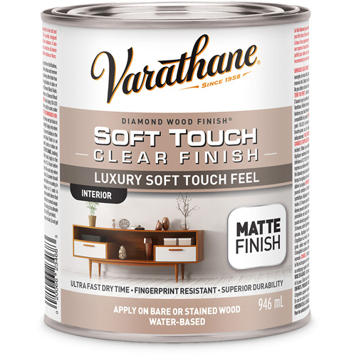 Varathane&reg; Diamond Wood Finish&reg; Coating, 946 ml, Clear, Matte Equipment World