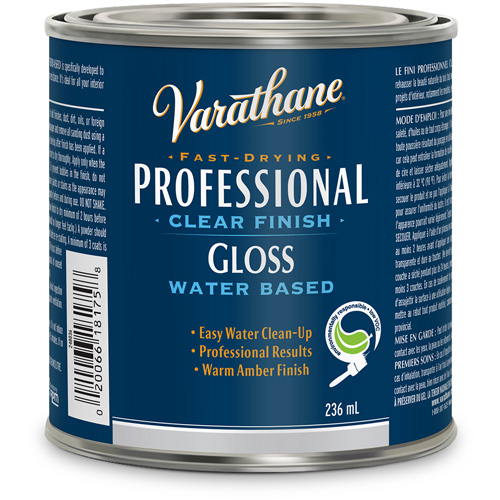 Varathane&reg; Professional Finish, 236 ml, Clear, Gloss Equipment World