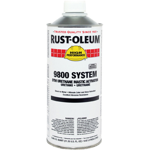 9800 System DTM Urethane Mastic Activator, 946 ml Equipment World