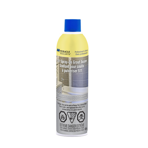Miracle Sealants&reg; 511 Spray-On Grout Sealer, Aerosol Can Equipment World