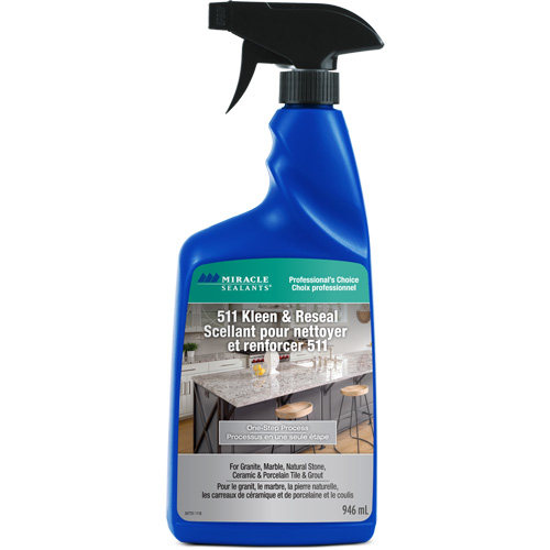Scellant Kleen & ReSeal 511 Miracle Sealants, Bouteille &agrave; g&acirc;chette Equipment World