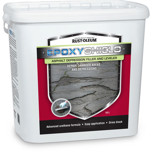 EpoxyShield&reg; Asphalt Depression Filler & Leveler, Pail, Black Equipment World
