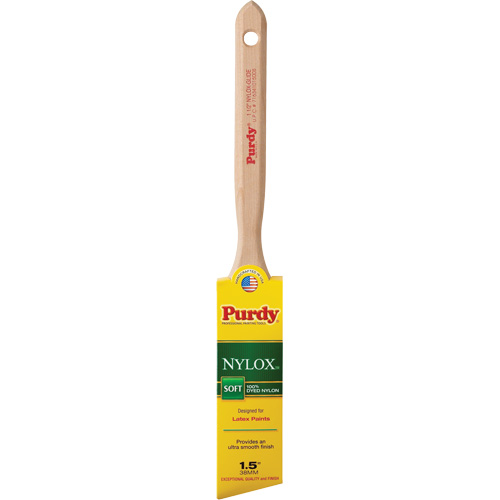 Pinceau Nylox Glide, Nylon, Manche Bois, Largeur de 1-1/2" Equipment World