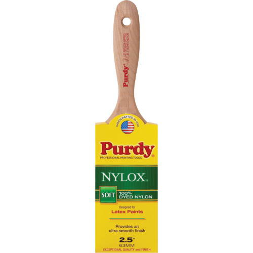 Nylox Sprig Paint Brush, Nylon, Wood Handle, 2-1/2" Width Equipment World