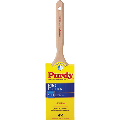 Pinceau Pro-Extra Elasco, Mat&eacute;riau m&eacute;lang&eacute;, Manche Bois, Largeur de 3" Equipment World