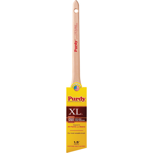 XL Dale Paint Brush, Poly/Nylon, Wood Handle, 1-1/2" Width Equipment World