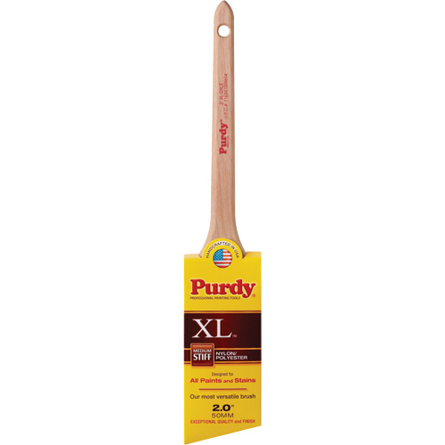 XL Dale Paint Brush, Poly/Nylon, Wood Handle, 2" Width Equipment World