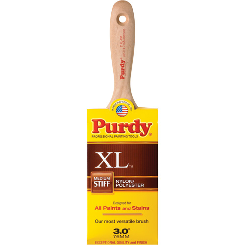 XL Pip Paint Brush, Poly/Nylon, Wood Handle, 3" Width Equipment World