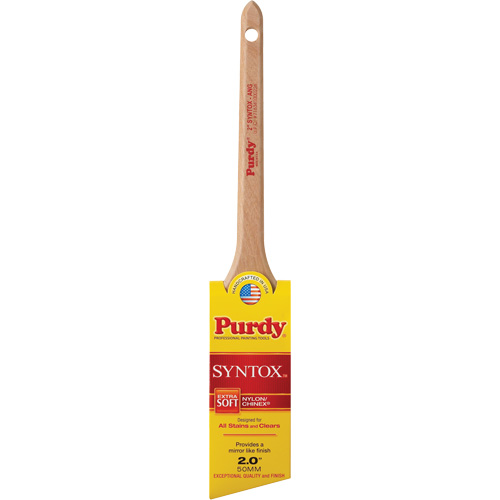 Syntox Angular Brush, Synthetic, Wood Handle, 2" Width Equipment World