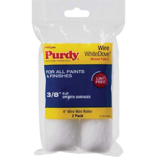 Dove Wire Mini Roller, 9.5 mm (3/8") Nap, 101 mm (4") L Equipment World