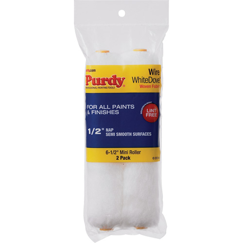 Dove Wire Mini Roller, 12.7 mm (1/2") Nap, 165 mm (6-1/2") L Equipment World