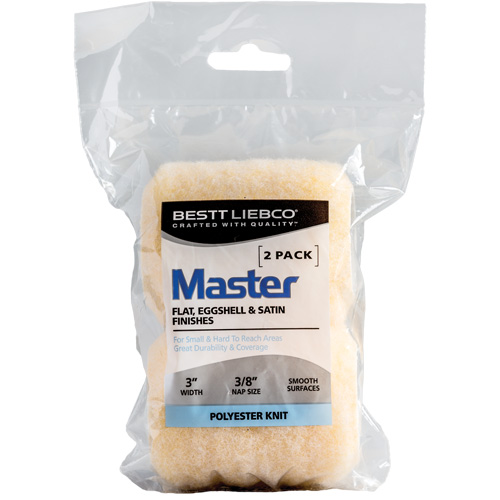 Master Trim and Traffic Roller Refill, 10 mm (3/8") Nap, 75 mm (3") L Equipment World