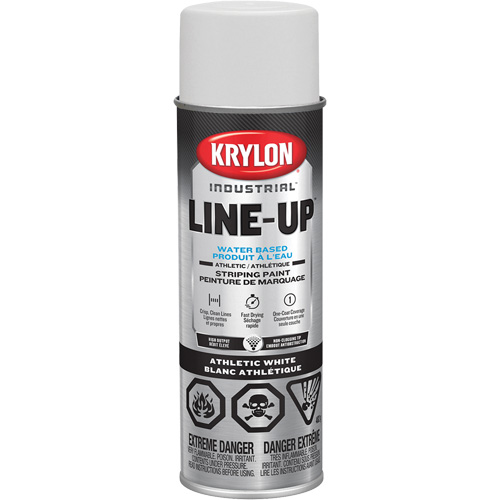 Industrial LINE-UP Athletic Field Striping Aerosol Paint, White, 18 oz., Aerosol Can Equipment World