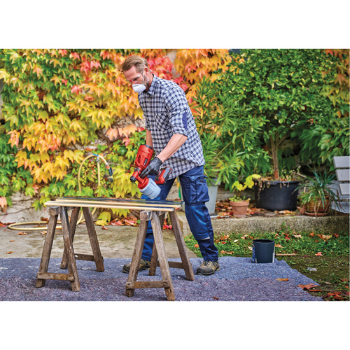 Pistolet &agrave; peinturer portatif HVLP sans fil 18V (outil seulement) Equipment World