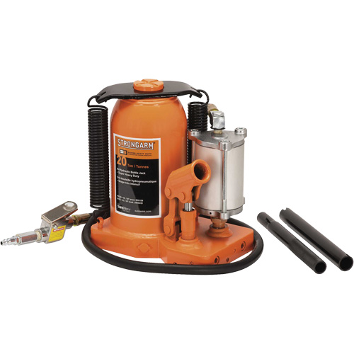 380C Bottle Jack, 20 Ton(s), Air Hydraulic, 20-5/8" Raised Height Equipment World