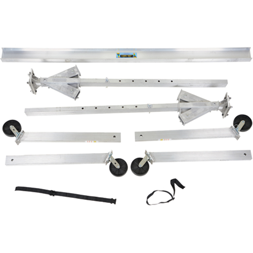 Adjustable Aluminum Gantry Crane, 10' L, 4000 lbs. (2 tons) Capacity Equipment World