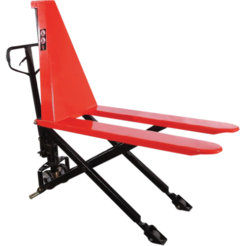 EMSL22N Manual Scissor Skid Lift, 46"L x 20-1/2"W, Steel, 2200 lbs. Capacity Equipment World
