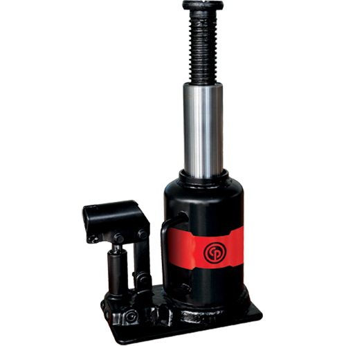 Bottle Jack, 12 tons, 10-4/5" Raised Height Equipment World