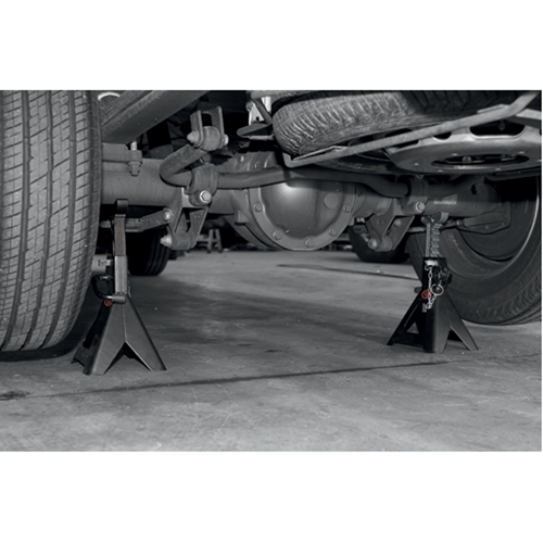 Jack Stands, Locking Pin, 3 tons Capacity, 11-4/5" - 17-9/10" H Equipment World