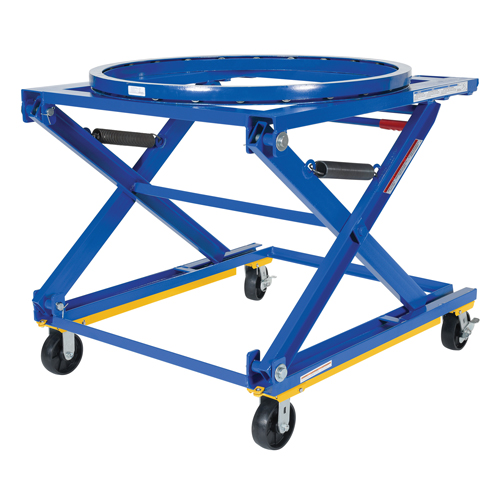 Adjustable Pallet Stand - Mobile, 42-1/2" L x 40" W, 1500 lbs. Cap. Equipment World