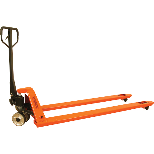 Long Fork Pallet Truck, 70" L x 27" W, 4400 lbs. Capacity Equipment World