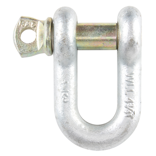 Screw Pin Chain Shackle, 5/16", Screw Pin, Hot Dip Galvanized Equipment World