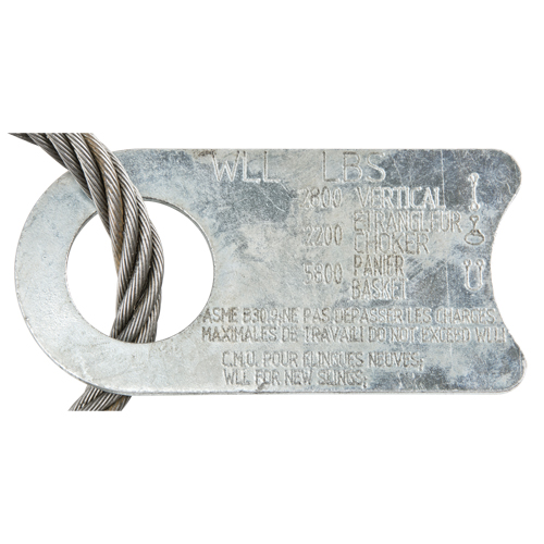 Wire Rope Lifting Sling - Eye & Eye Equipment World