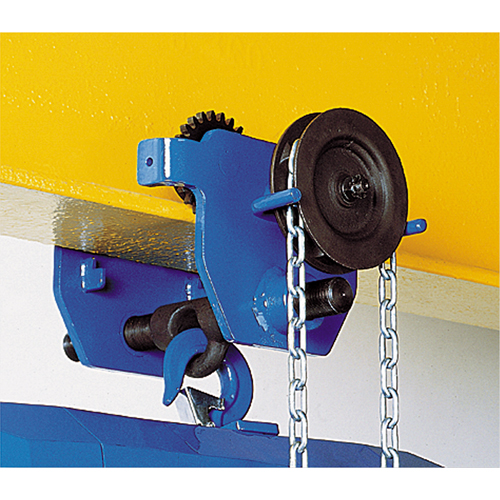 Corso&reg; Geared Trolley, 6000 lbs. (3 tons) Capacity, 3" - 8-2/3" Equipment World